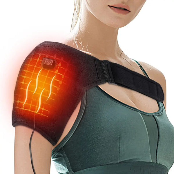 Hombrera térmica Punto Calma de neopreno transpirable con terapia de calor ajustable